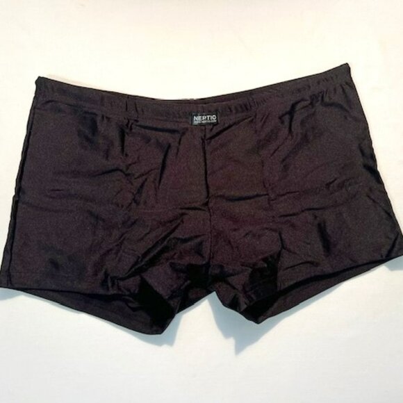 Neptio - Rio Midcut Swim Trunks - Black - Square Cut - Picture 4 of 11